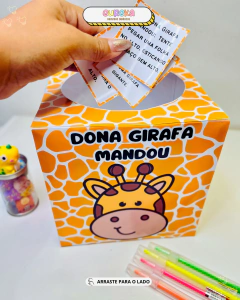 RECURSO A GIRAFA MANDOU - Eureka Recursos Didaticos