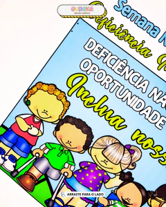PAINEL SEMANA NACIONAL DA DEFICIÊNCIA - Eureka Recursos Didaticos