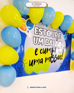 Painel Dinâmico Estoure o Balão - Eureka Recursos Didaticos