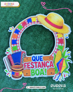 MOLDURA PARA FOTO BAMBOLÊ FESTANÇA BOA! - Eureka Recursos Didaticos