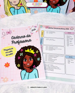 Planner da Professora 2026 – Majestade em Sala de Aula - Eureka Recursos Didaticos