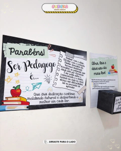 Kit Painel Dia do Pedagogo - Eureka Recursos Didaticos