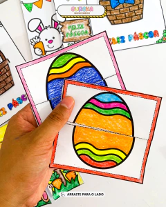 Kit de Cartões para Colorir – Páscoa - Eureka Recursos Didaticos