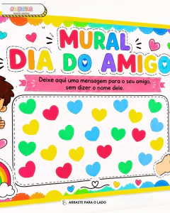 Mural Dia do Amigo - Eureka Recursos Didaticos