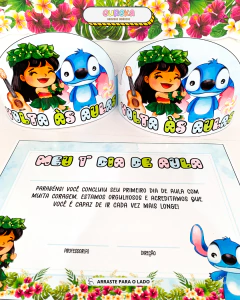 Kit Volta às Aulas - Tema Stitch - Eureka Recursos Didaticos