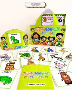 JOGO QUEM SOU EU? ANIMAIS - Eureka Recursos Didaticos