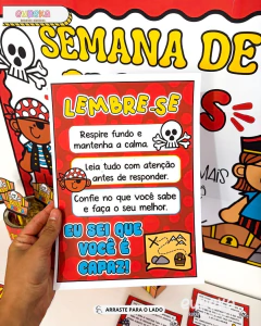 KIT SEMANA DE PROVAS: CORAGEM, PIRATA! - Eureka Recursos Didaticos