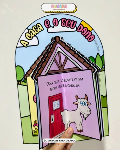 LUVA LIVRO A CASA E SEU DONO - Eureka Recursos Didaticos
