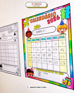 Calendário Coletivo – Organização, rotina e participação em um só recurso - Eureka Recursos Didaticos