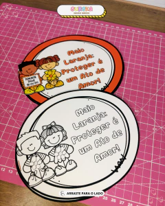 FOLDER + LIVRINHO MAIO LARANJA - Eureka Recursos Didaticos