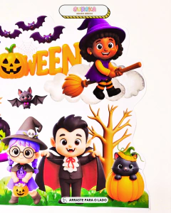 Painel Interativo de Halloween – Pura doçura e diversão na sua sala! - loja online