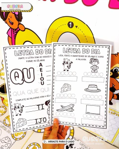 KIT LETRA Q - Eureka Recursos Didaticos