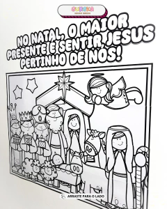 CARTAZ COLABORATIVO NATAL CRISTÃO - Eureka Recursos Didaticos