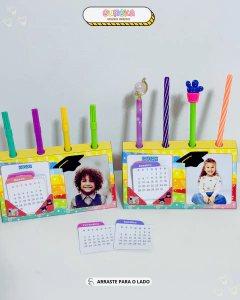 Calendário de Mesa Interativo - Formatura ABC - Eureka Recursos Didaticos