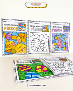 Pintura Orientada – Páscoa - Eureka Recursos Didaticos