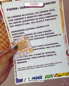 Kit Painel Dia da Merendeira Escolar - loja online