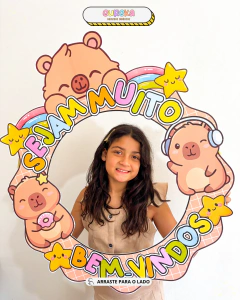 Bambolê Volta às Aulas – Tema Capivara - loja online