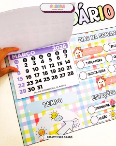 CARTAZ CALENDÁRIO 2026 - loja online