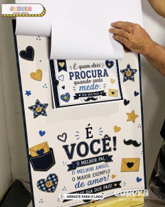 Cartaz Espelho – Dia dos Pais - loja online