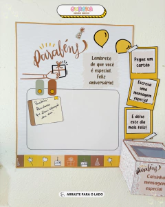 Painel Aniversariante do Mês – Celebre cada momento especial! - loja online