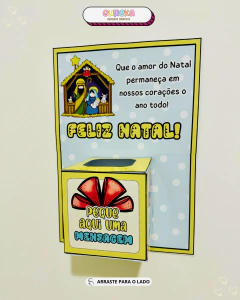 Cartaz Mensagens de Natal - loja online