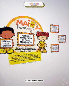 Kit Painel Maio Laranja - loja online