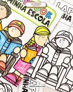 Imagem do LAPBOOK INTERATIVO – MINHA ESCOLA!