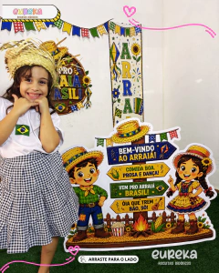 PAINEL DECORATIVO VEM PRO ARRAIÁ - loja online