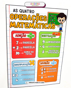 CARTAZ DAS 4 OPERAÇÕES - loja online