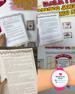 KIT PAINEL REUNIÃO DE PAIS - Família e Escola: Abrindo Janelas para um Mundo Melhor! - loja online