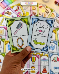 Dominó das Rimas – Aprendizado lúdico para a alfabetização - loja online