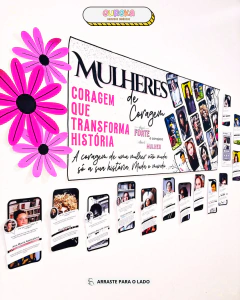 Imagem do Painel Mulheres de Coragem – Educação, Representatividade e Inspiração