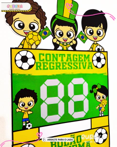 Cartaz Contar e Torcer (Copa) - loja online