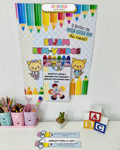 CARTAZ SEJAM BEM-VINDOS - loja online