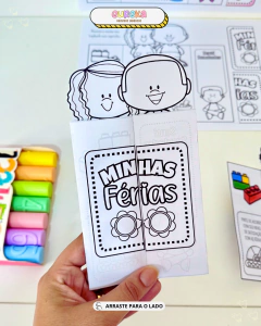 Lapbook Minhas Férias: Criatividade e Memórias em Sala de Aula! - loja online
