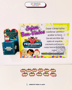 Painel de Acolhida – Sejam Bem-Vindos, Professores - loja online