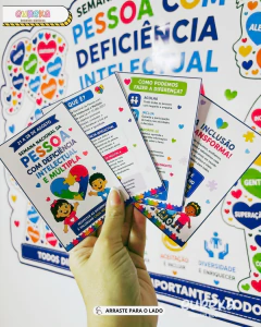 PAINEL SEMANA DA PESSOA COM DEFICIÊNCIA INTELECTUAL E MÚLTIPLA - loja online