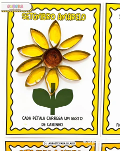 Atividade de Arte para o Setembro Amarelo - loja online