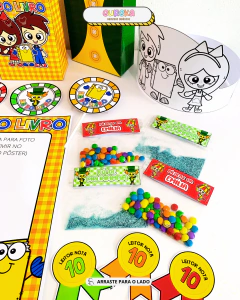 LEMBRANCINHAS DIA DO LIVRO- Ler é mágico... e com a Turma do Sítio, é ainda mais divertido! - loja online