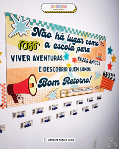 PAINEL RETORNO DOS ALUNOS - loja online