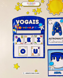Kit SALA DE AULA TEMA ASTRONAUTA - loja online