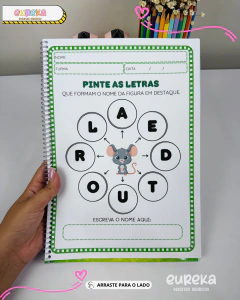 Apostila Pinte as Letras - loja online
