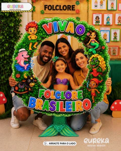 Moldura para Bambolê – Folclore - loja online