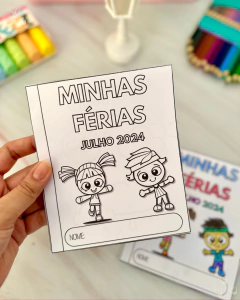 Revistinha Minhas Férias - loja online