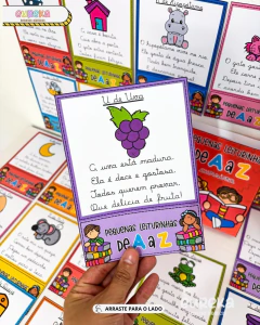 PEQUENAS LEITURINHAS DE A A Z — LETRA CURSIVA - loja online