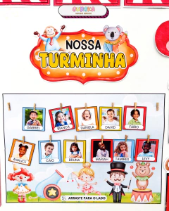 Kit de Ornamentação – Circo Mágico dos Bichinhos - loja online