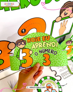 Kit Número 3 – Número do Dia - loja online