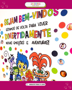 Painel Volta às Aulas Divertidamente - loja online