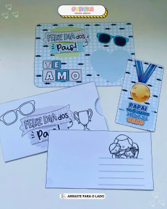 Kit Lembrancinha Feliz Dia dos Pais - loja online