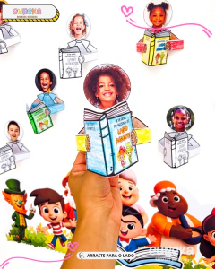Painel Interativo Dia Infantil do Livro - loja online